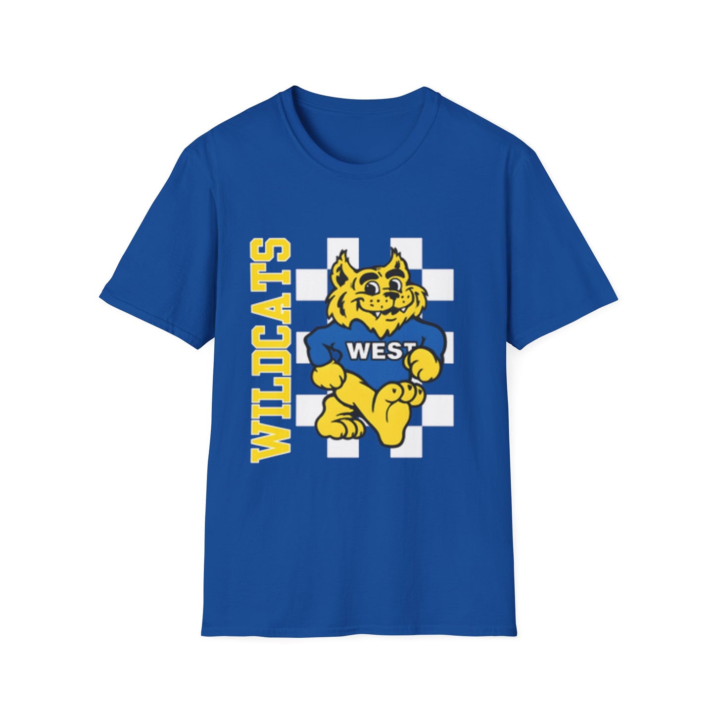 West Elementary Wildcats Spirit Unisex T-Shirt, School Pride Apparel
