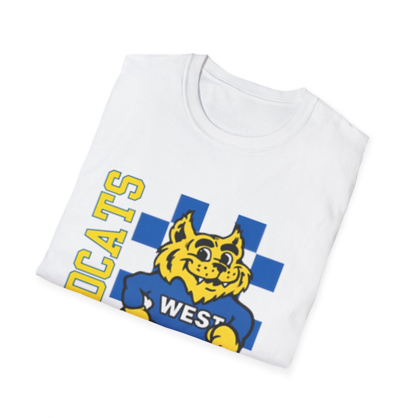 West Elementary Wildcats Spirit Unisex T-Shirt, School Pride Apparel