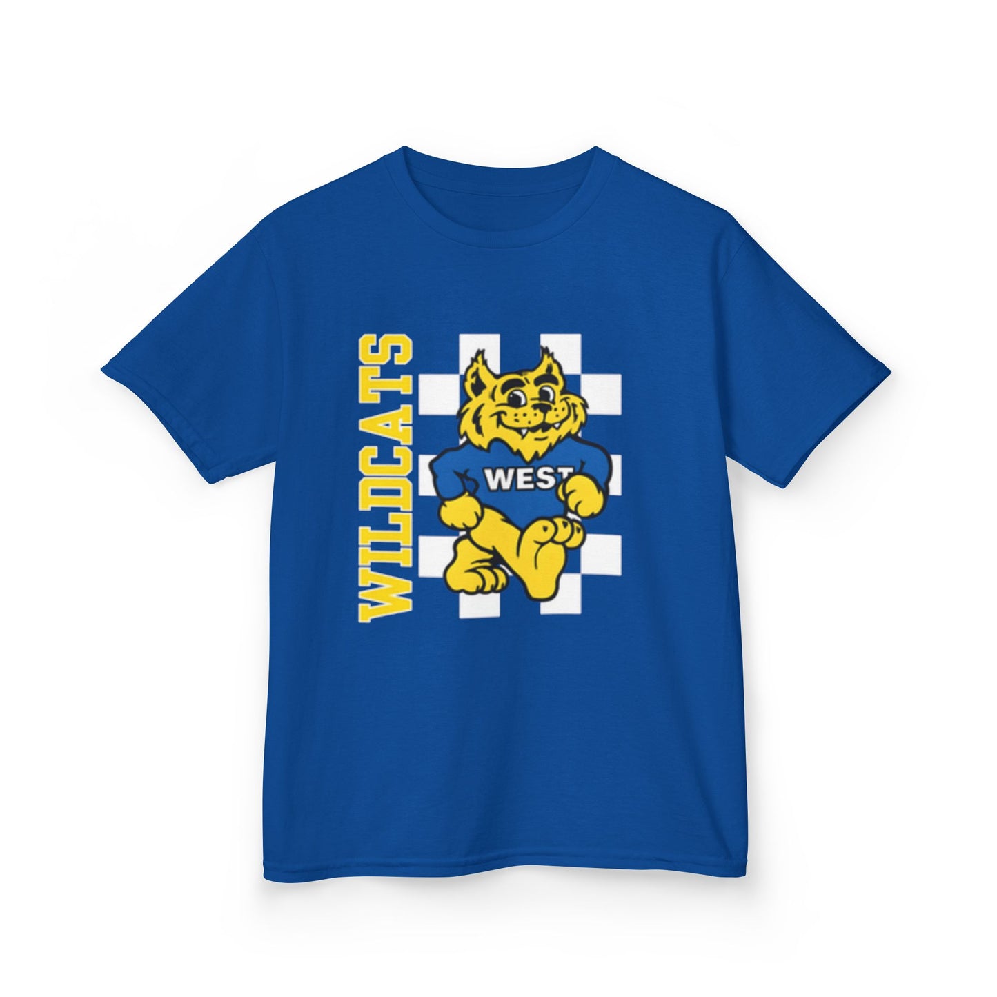 Kids T-Shirt, West Elementary Wildcats School Spirit Shirt, Youth Top, Children's Tee, School Spiritwear, Back to School